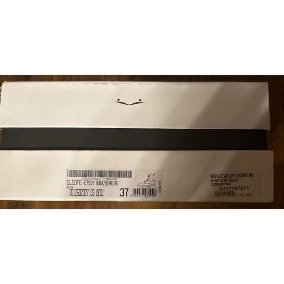 Voile Blanche Cleofe Shearling Leather Booties beige for women Size 37 EU New - Picture 6 of 8